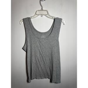 Brand New State of Day Women's Size XXL 2XL Gray Sleeveless Tank Top Shirt
